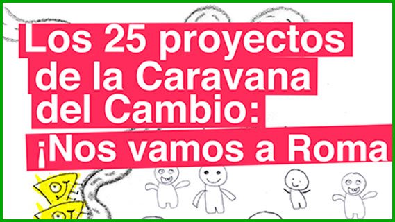 25 proyectos Caravana del Cambio Home2